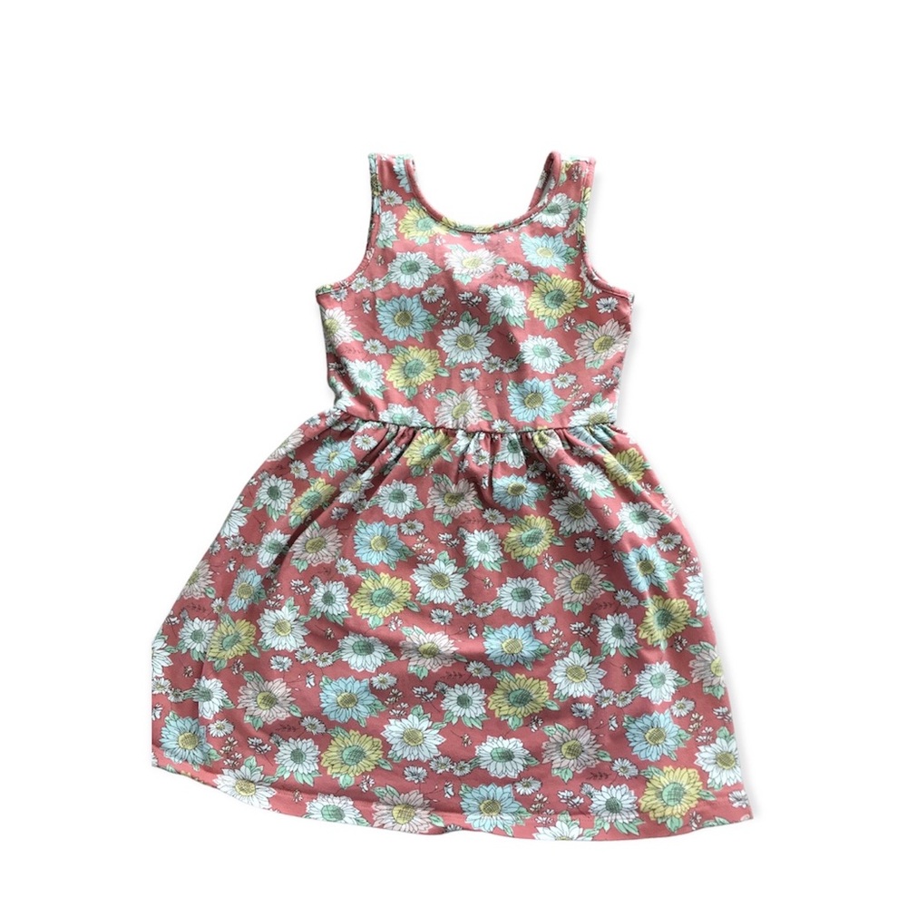 Forever 21 Pink Floral Dress Size 5/6